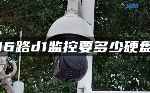 16路d1监控要多少硬盘