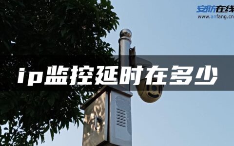 ip监控延时在多少
