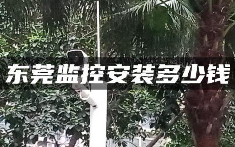 东莞监控安装多少钱