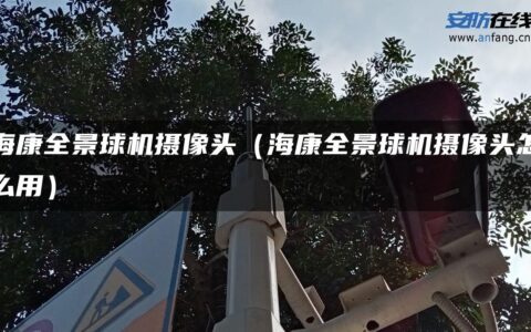 海康全景球机摄像头（海康全景球机摄像头怎么用）