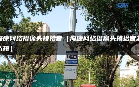 海康网络摄像头接拾音（海康网络摄像头接拾音怎么接）