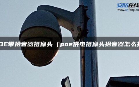 POE带拾音器摄像头（poe供电摄像头拾音器怎么接）