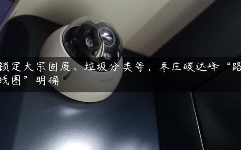 锁定大宗固废、垃圾分类等，枣庄碳达峰“路线图”明确