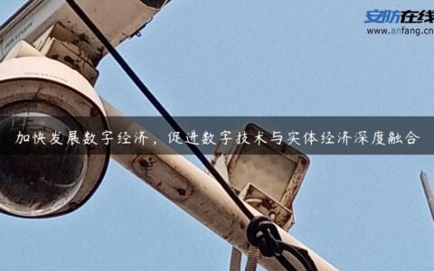 加快发展数字经济，促进数字技术与实体经济深度融合