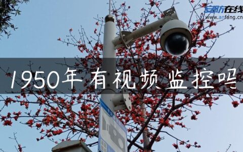1950年有视频监控吗