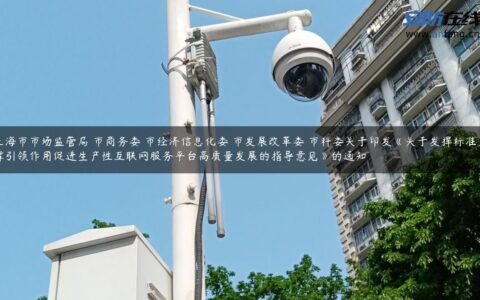 上海市市场监管局 市商务委 市经济信息化委 市发展改革委 市科委关于印发《关于发挥标准支撑引领作用促进生产性互联网服务平台高质量发展的指导意见》的通知