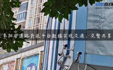 阜阳市道路货运平台数据实现交通、交警共享