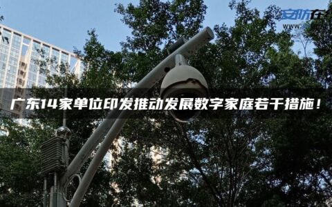 广东14家单位印发推动发展数字家庭若干措施！