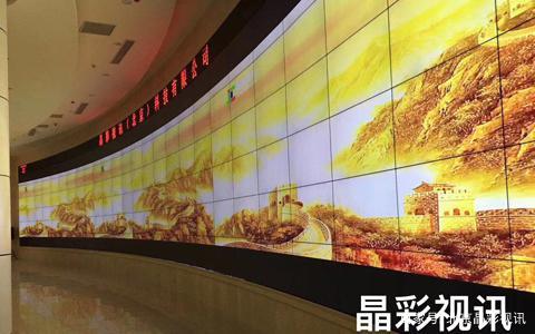 晶彩视讯推出液晶拼接屏“云屏显控交互平台”综合解决方案