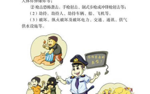 公民防范恐怖袭击手册-恐怖袭击手段