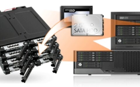 ICY DOCK 8盘位高密度存储解决方案硬盘盒