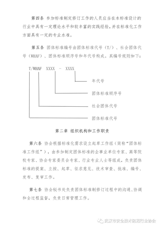 《武汉市安全技术防范行业协会团体标准管理办法（试行）》发布