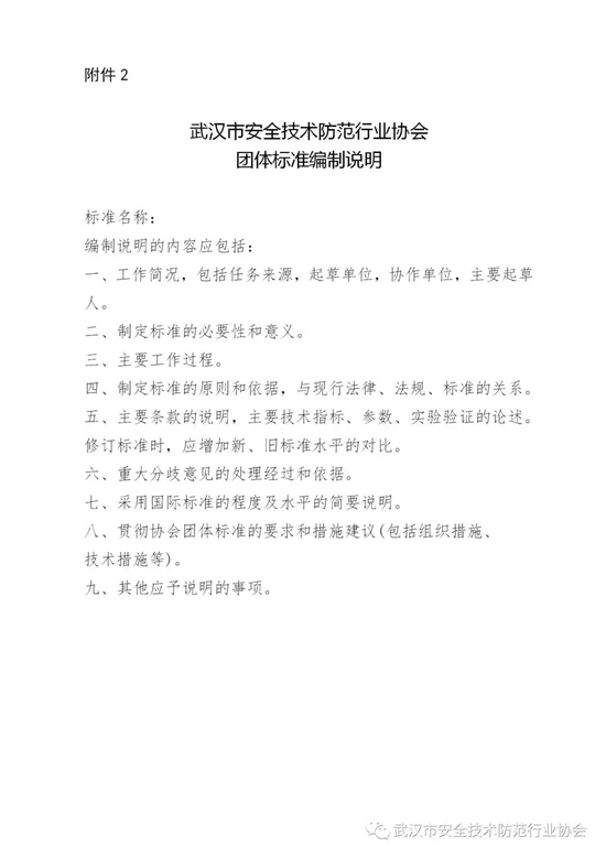 《武汉市安全技术防范行业协会团体标准管理办法（试行）》发布