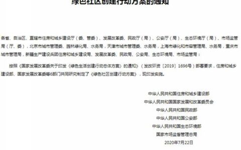 6部门推《绿色社区创建行动方案》 智能安防是重要标准
