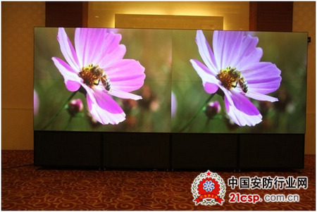 彩讯科技大屏幕重“芯”成功亮相Lumens新品发布会