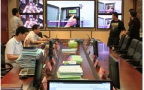 个性化打造会议室商显方案 LG助力温州龙湾水利局