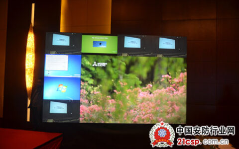 三菱电机78系列LED光源拼接显示墙新产品发布