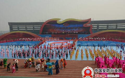 彩讯LED大屏助力武汉第九届运动会开幕式