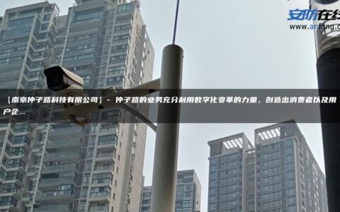 【南京仲子路科技有限公司】- 仲子路的业务充分利用数字化变革的力量，创造出消费者以及用户企…