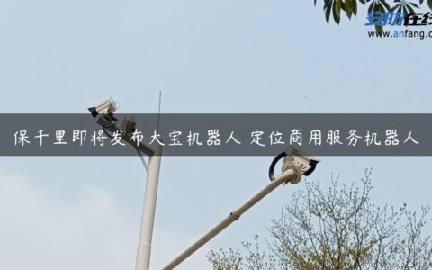 保千里即将发布大宝机器人 定位商用服务机器人