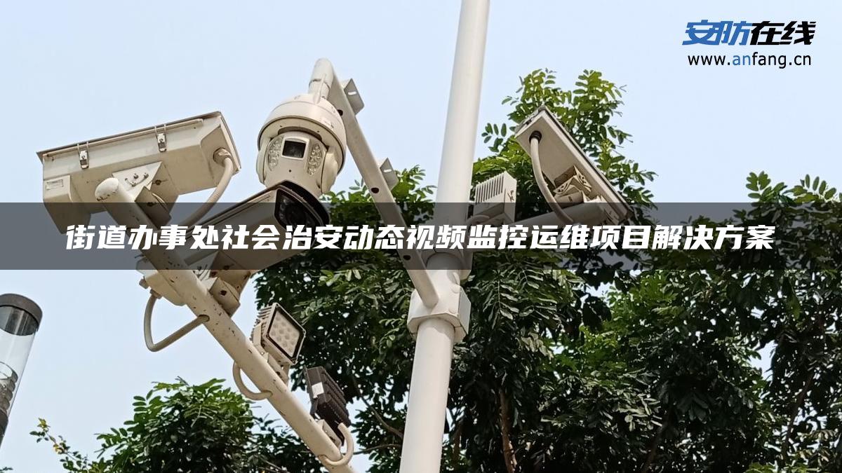 街道办事处社会治安动态视频监控运维项目解决方案