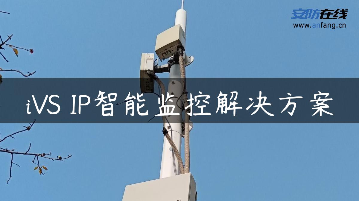 iVS IP智能监控解决方案