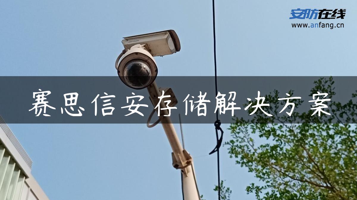 赛思信安存储解决方案 赛思信安存储解决方案