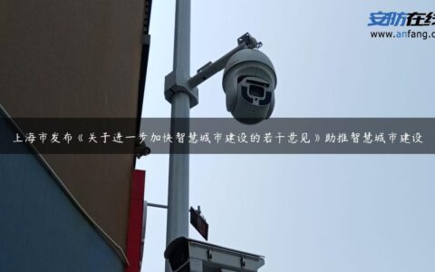 上海市发布《关于进一步加快智慧城市建设的若干意见》助推智慧城市建设