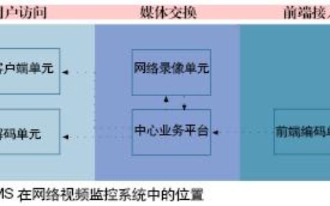 CMS在网络视频监控系统中的定位