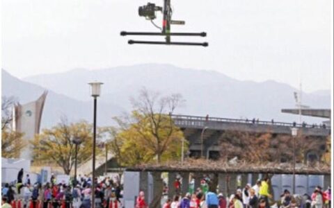 日本马拉松惊现“空中警察” 采用无人飞机监控