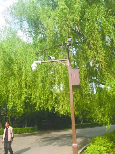 长春南湖公园百余监控上岗 不文明行为将被拍