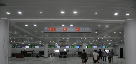 晋江机场旧候机楼一期改造完工 新增3条安检通道