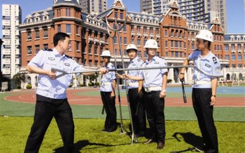 天津：校园保安学安防