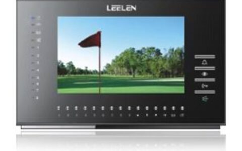 立林推出可视对讲V-23免提式彩色分机