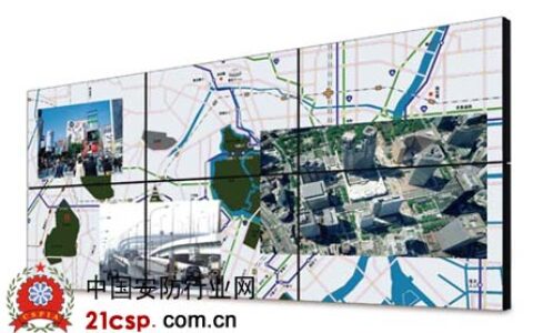 为控制室提供多样化选择，三菱电机LCD窄边拼接显示墙