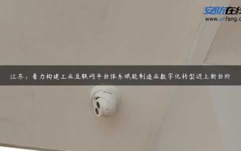 江苏：着力构建工业互联网平台体系赋能制造业数字化转型迈上新台阶