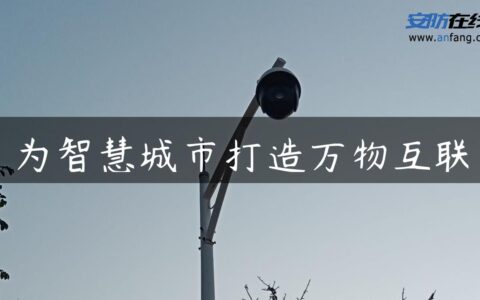 为智慧城市打造万物互联