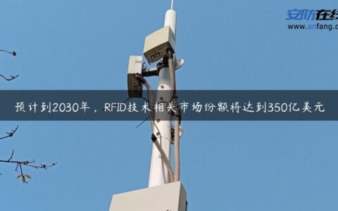 预计到2030年，RFID技术相关市场份额将达到350亿美元
