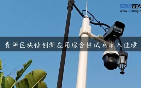 贵阳区块链创新应用综合性试点渐入佳境