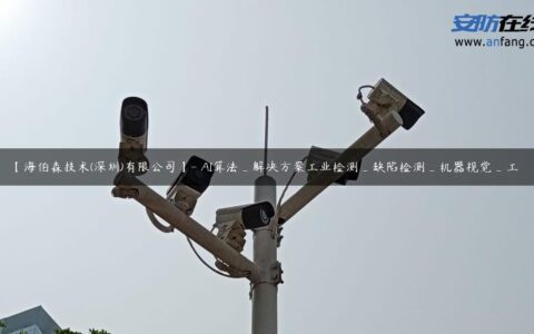 【海伯森技术(深圳)有限公司】- AI算法_解决方案工业检测_缺陷检测_机器视觉_工