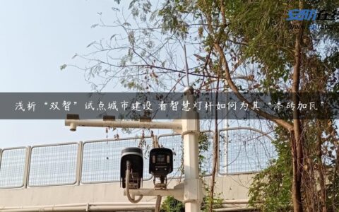 浅析“双智”试点城市建设 看智慧灯杆如何为其“添砖加瓦”