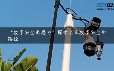 “数字安全免疫力”探索企业数字安全新路径