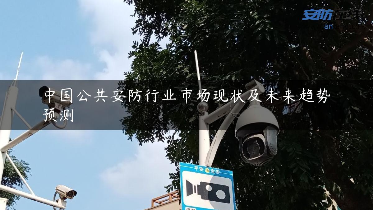 中国公共安防行业市场现状及未来趋势预测 中国公共安防行业市场现状及未来趋势预测