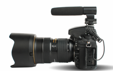 单反外接麦克风,电容麦克风使用方法