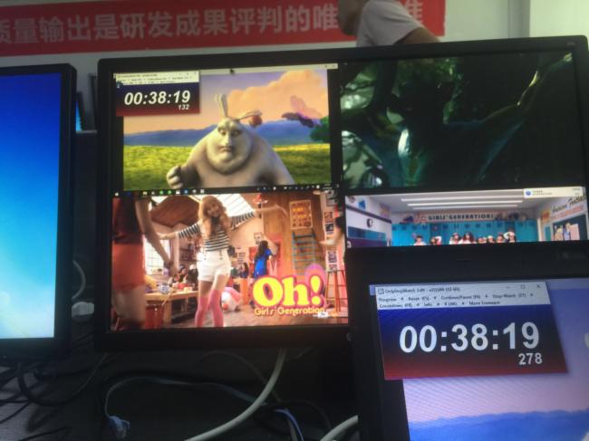 如何测试无线投屏延时值?同屏延时怎么测? 四画面延时多少?同屏延时 传屏器延时 电脑投屏