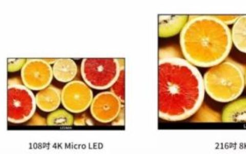 都是P0.6，雷曼光电新发的Micro LED显示屏有什么不一样？