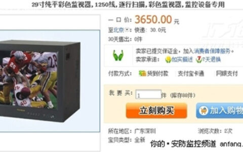 市场鱼龙混杂 如何选购CRT高清监视器？