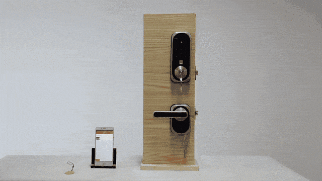 智能门锁新花样！人脸开门原来这么简单