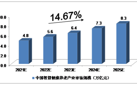 2021-2025年中国智慧养老产业预测分析