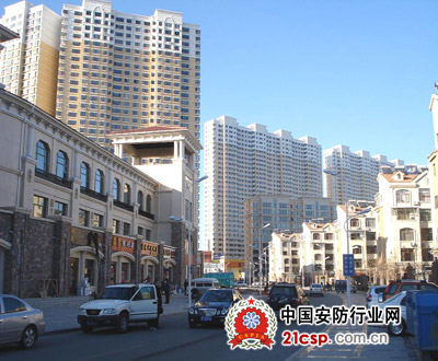 亚安高清产品成功应用于大庆市各主干街道